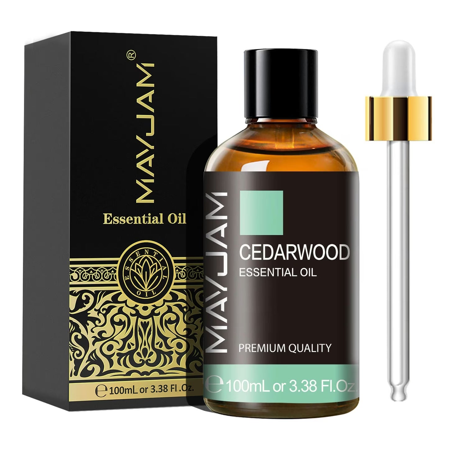 100ml Essential Oil | Natural Aromatherapy Scent | Mayjam - Cedarwood - Image 9