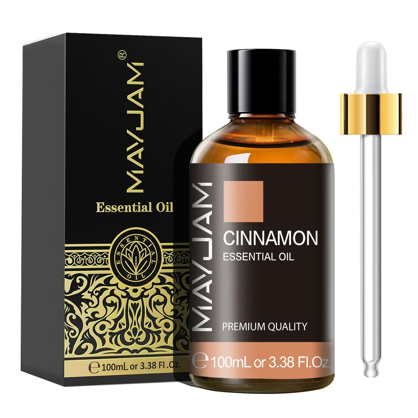100ml Essential Oil | Natural Aromatherapy Scent | Mayjam - Cinnamon - Image 11