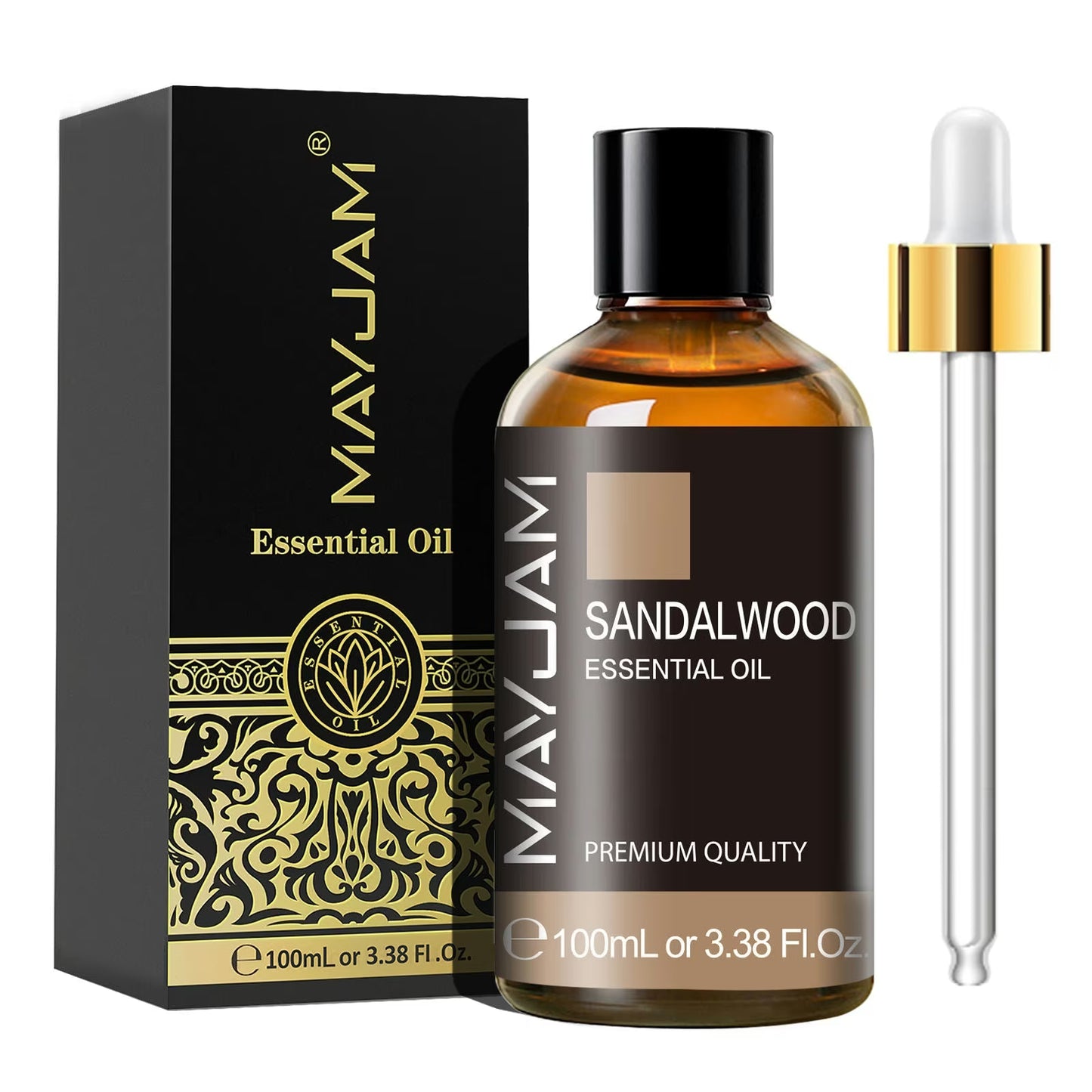 100ml Essential Oil | Natural Aromatherapy Scent | Mayjam - Sandalwood - Image 41