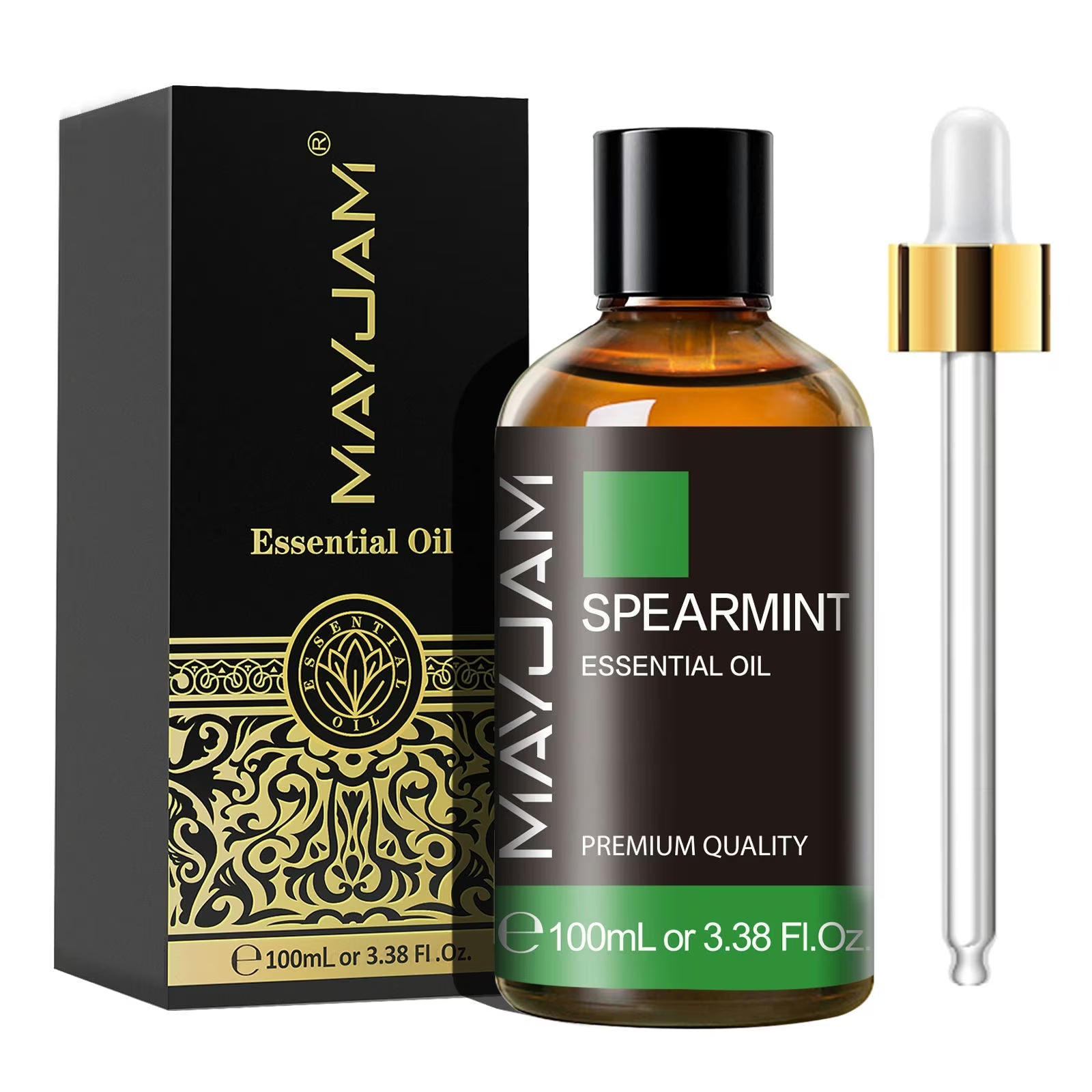 100ml Essential Oil | Natural Aromatherapy Scent | Mayjam - Spearmint - Image 42