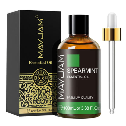 100ml Essential Oil | Natural Aromatherapy Scent | Mayjam - Spearmint - Image 42