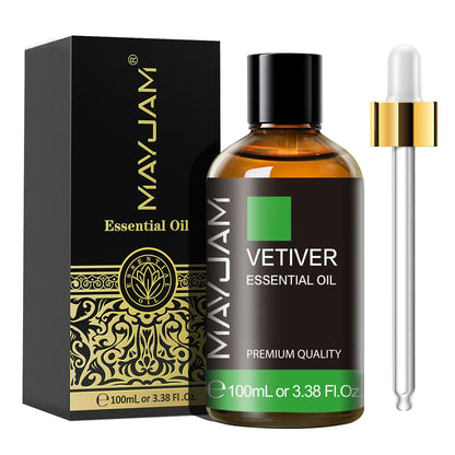 100ml Essential Oil | Natural Aromatherapy Scent | Mayjam - Vetiver - Image 49