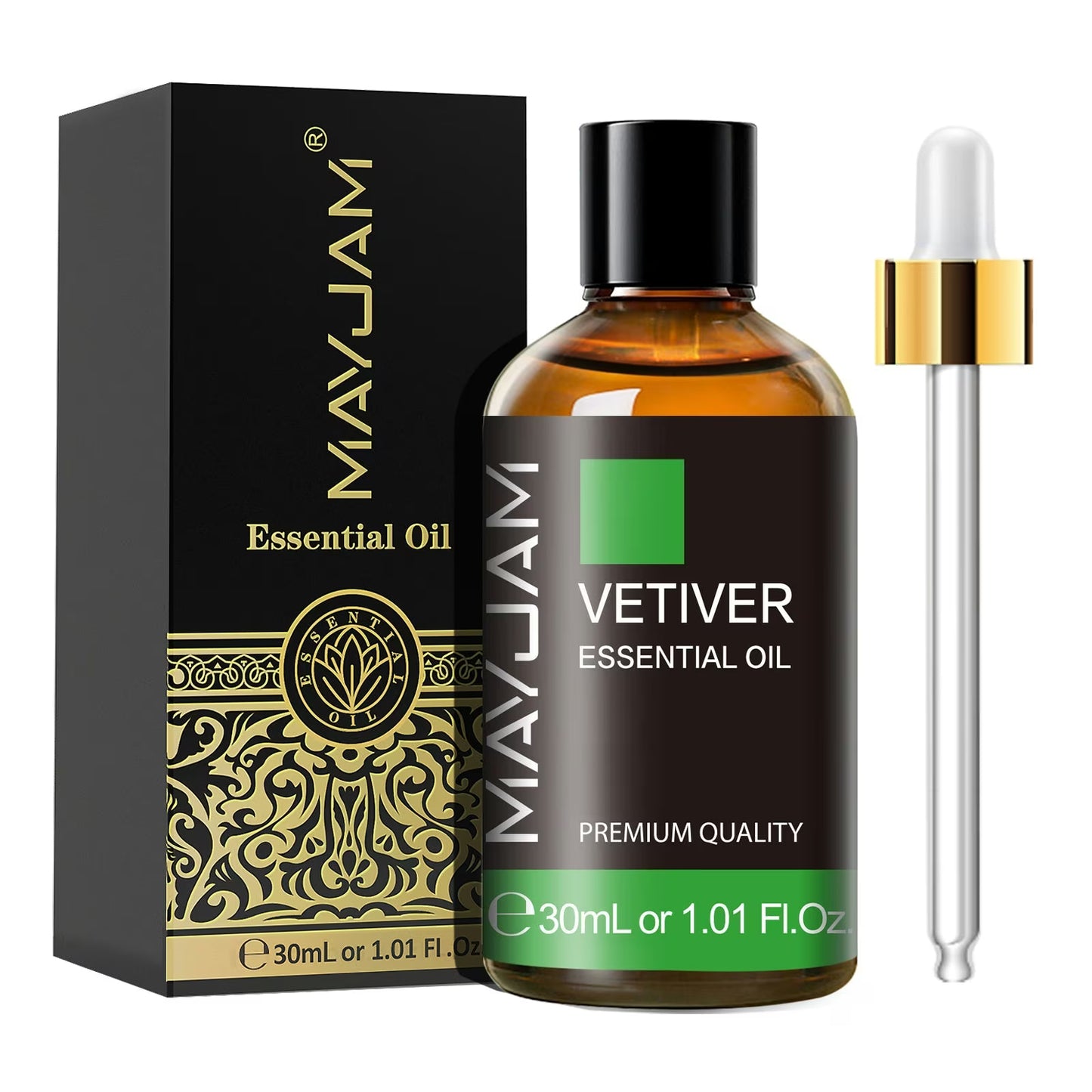 30ml Essential Oil | Natural Aromatherapy Scent | Mayjam - Vetiver - Image 30