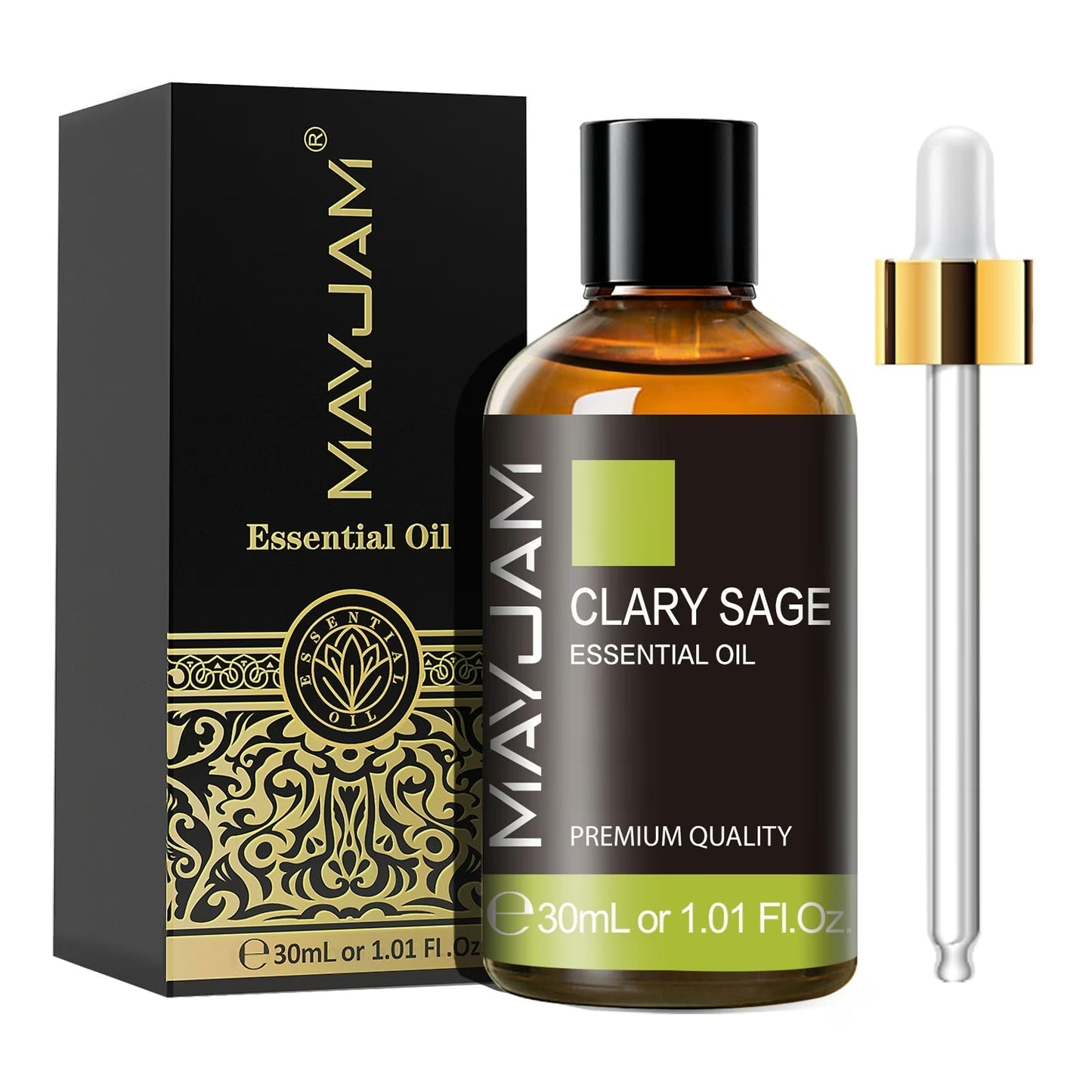 Clary Sage Essential Oil | Natural Aromatherapy | Mayjam - 30ml - Image 2