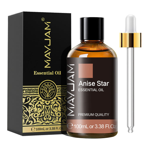 100ml Essential Oil | Natural Aromatherapy Scent | Mayjam Anise Star