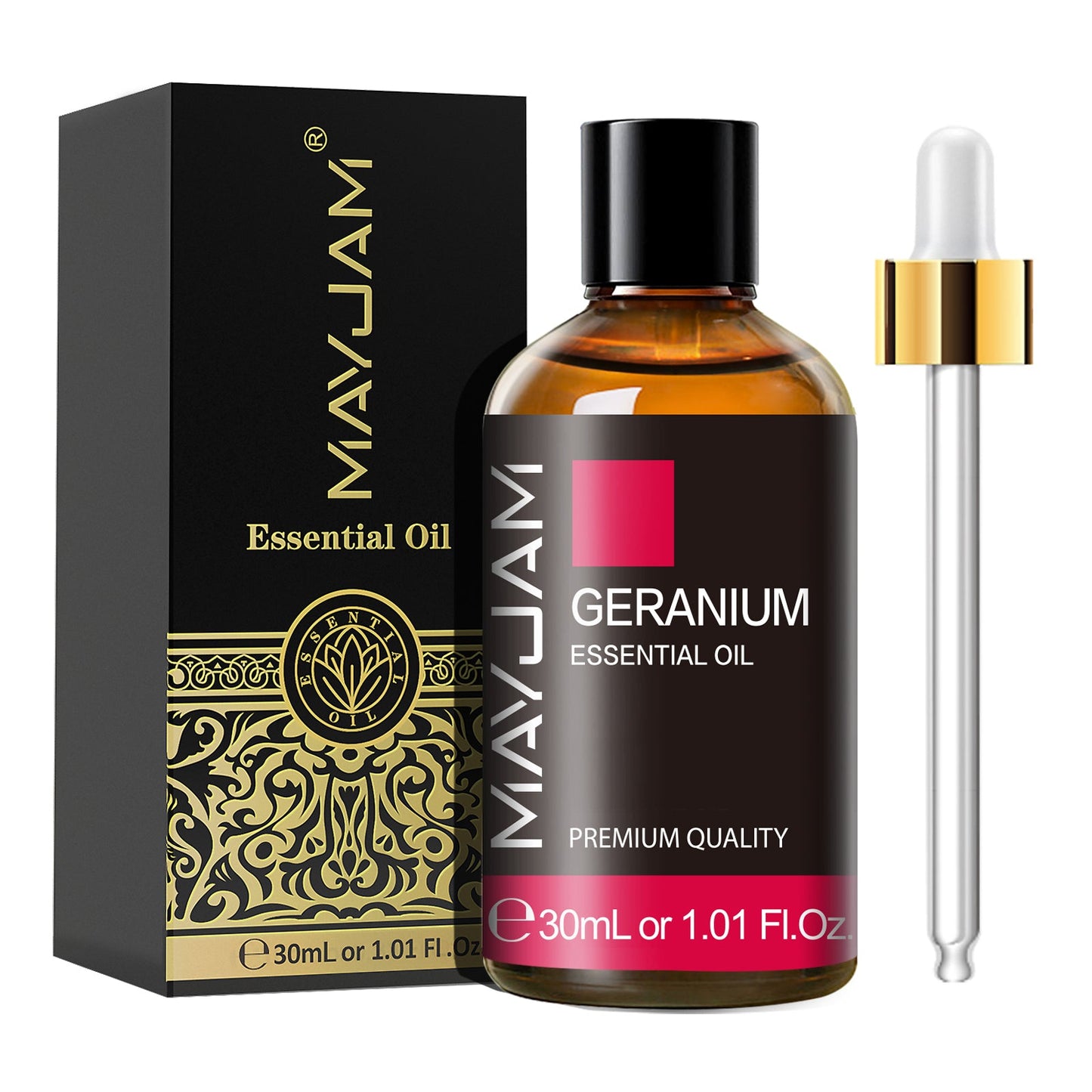 30ml Essential Oil | Natural Aromatherapy Scent | Mayjam Geranium