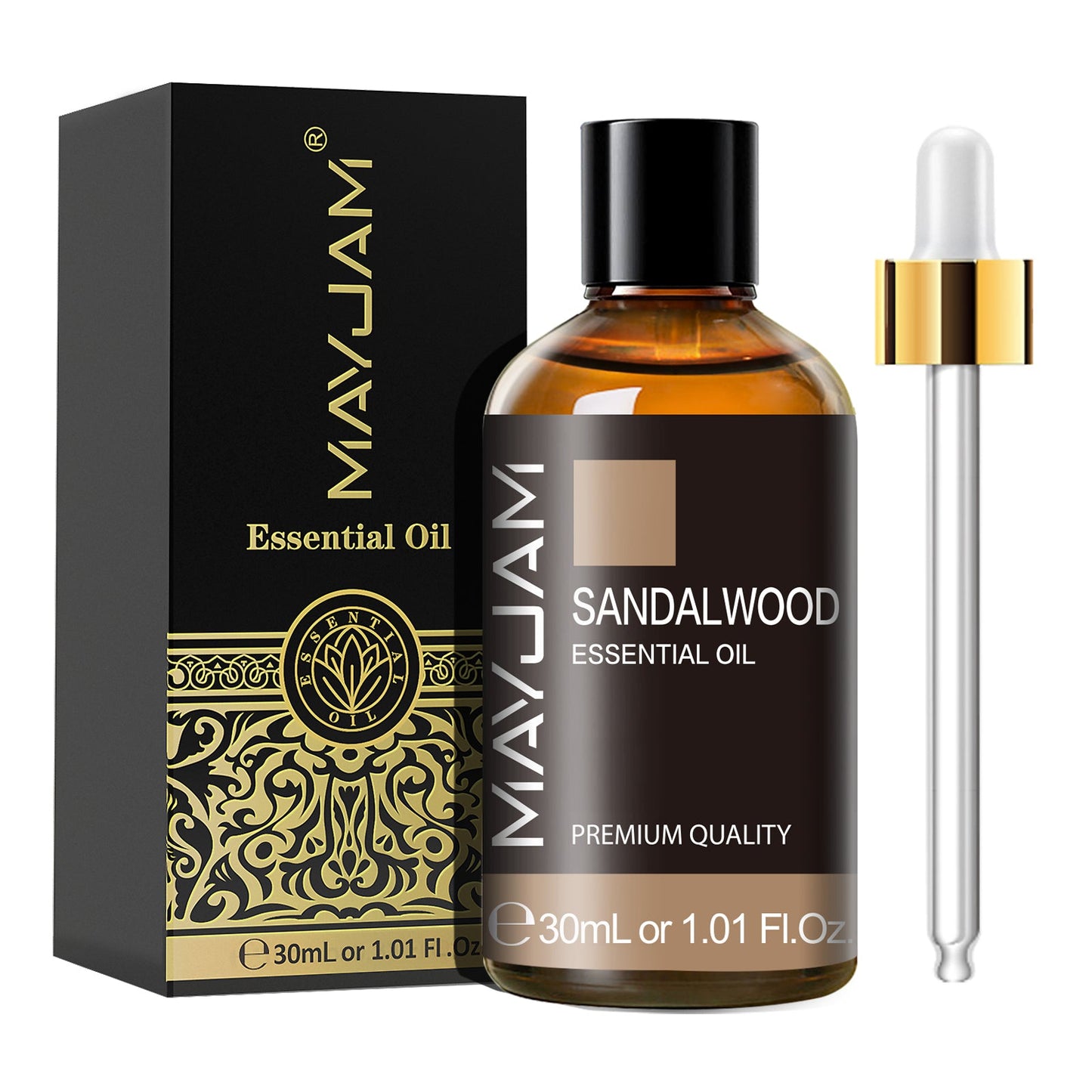 30ml Essential Oil | Natural Aromatherapy Scent | Mayjam Sandalwood