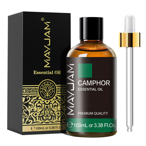 Camphor Essential Oil 100ml | Natural Aromatherapy | Mayjam Basil - 100ml