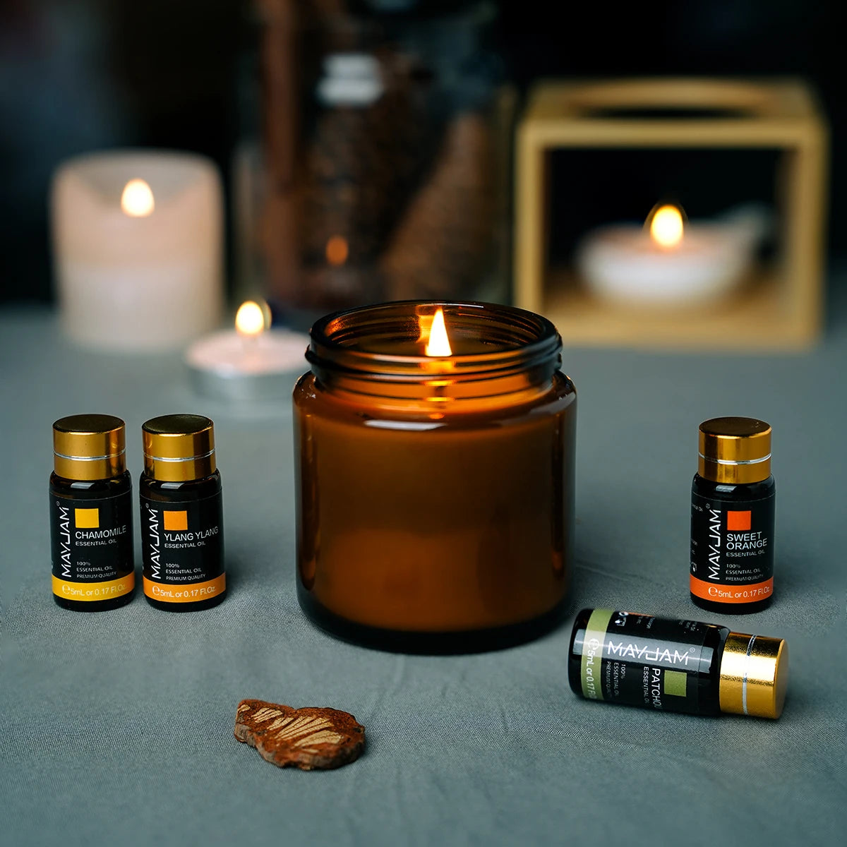 Premium Essential Oils Gift Box 28 Bottles | Aromatherapy Collection | Mayjam